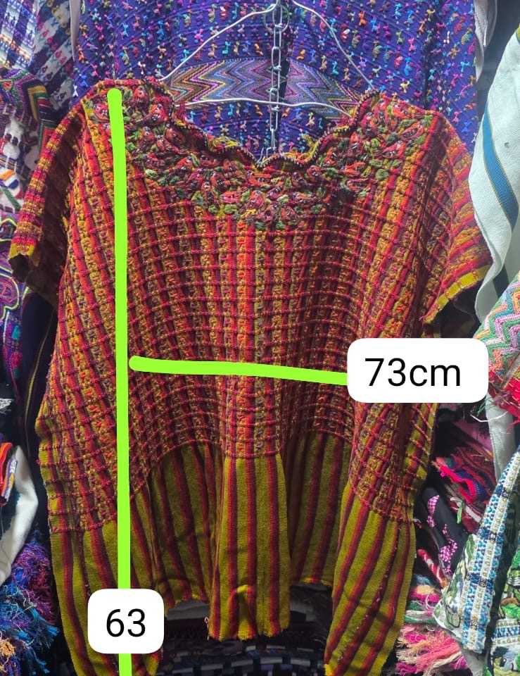 Huipil San Lucas estilo años 70 #2-52