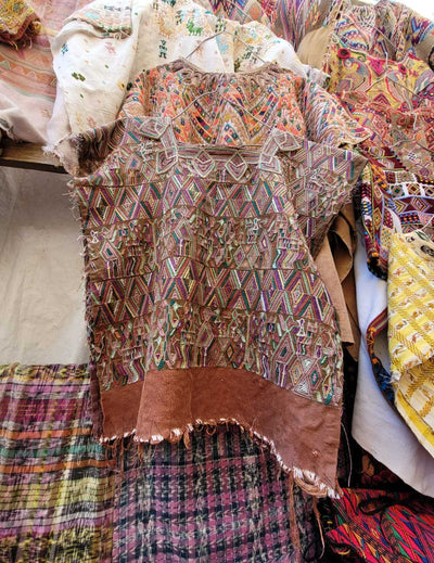 Earthy Nebaj huipil #2-93