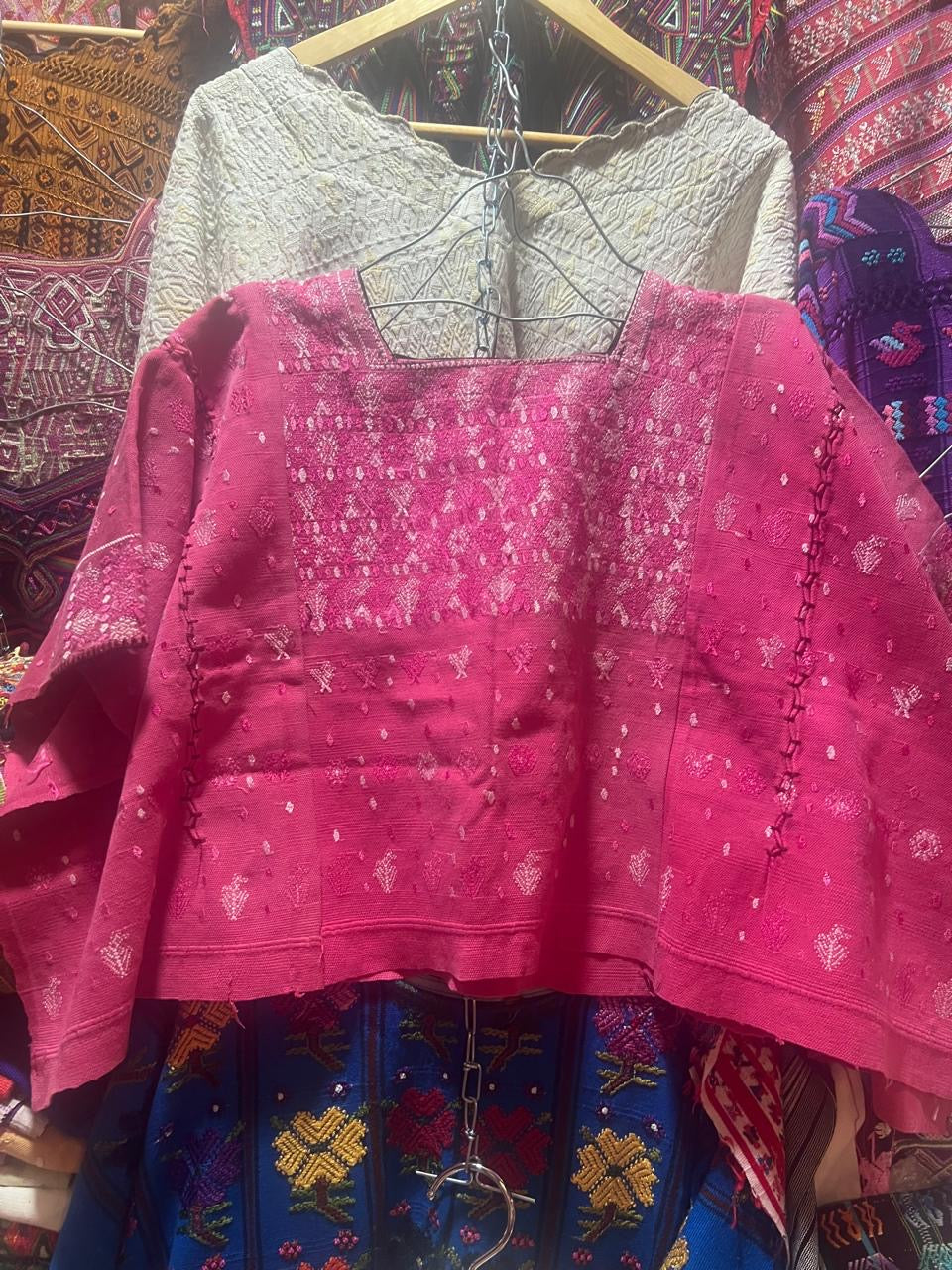 Hot pink Coban huipil (Reserved for Anne)