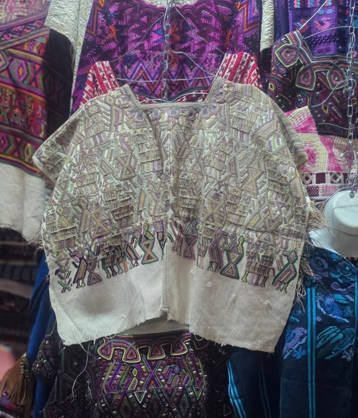 Muted Nebaj huipil (Reserved for Kru)