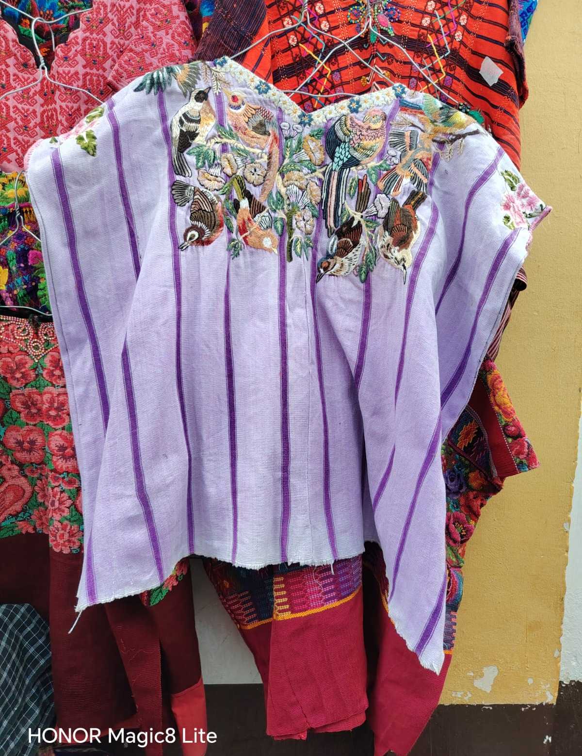 Lilac Santiago Huipil #6-335