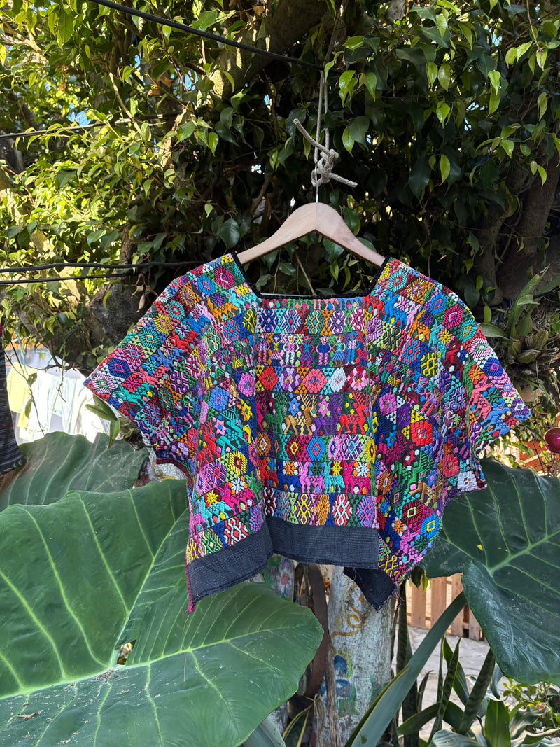 Colorful Coban huipil for Sarah B