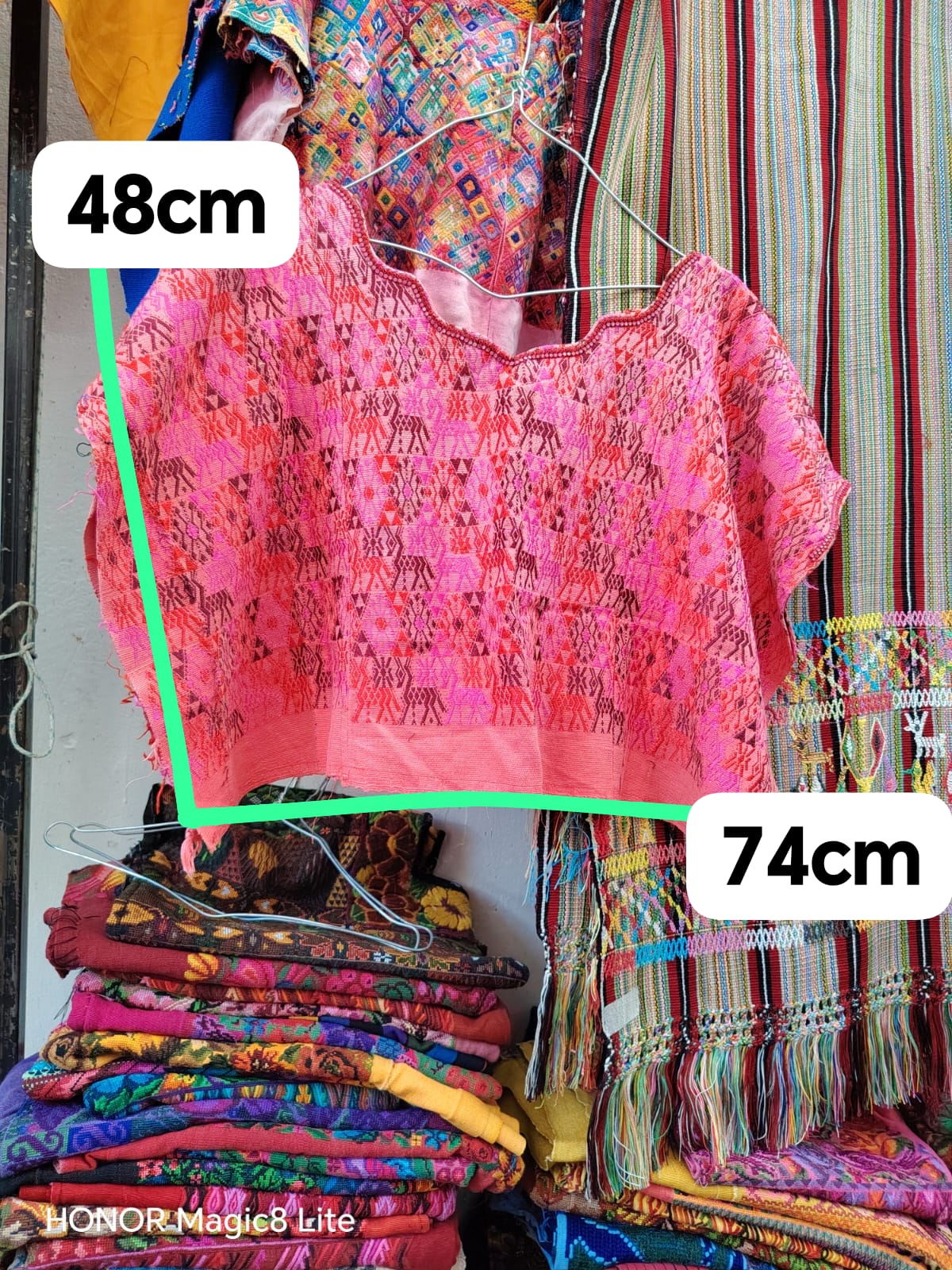 Pink Coban huipil (Reserved for Anne)