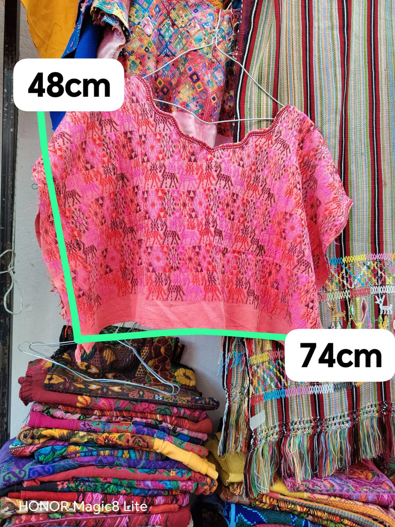 Pink Coban huipil (Reserved for Anne)