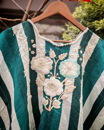 Floral Santiago huipil for Heather