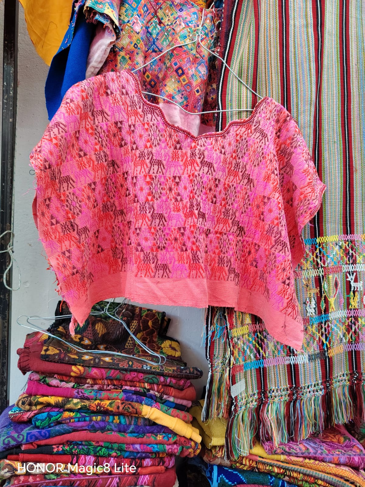 Pink Coban huipil (Reserved for Anne)