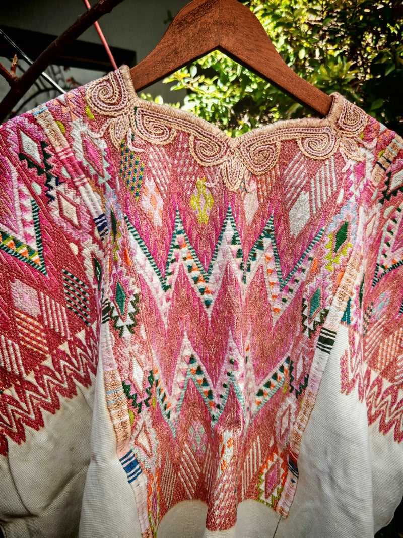 2 pink Chichi huipiles for Anne