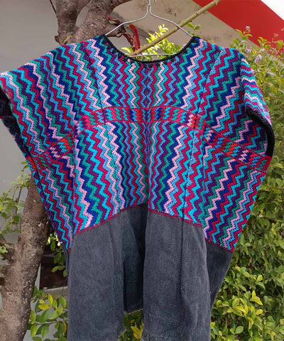 Vintage Guatemalan huipil textile 