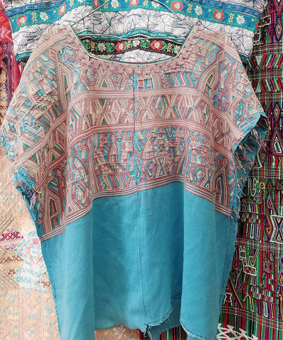 Vintage Guatemalan huipil textile 