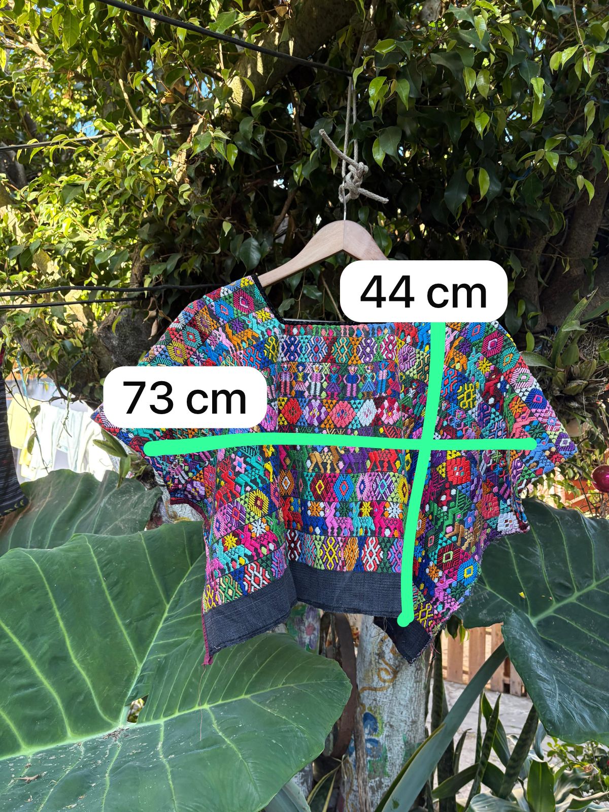Colorful Coban huipil for Sarah B