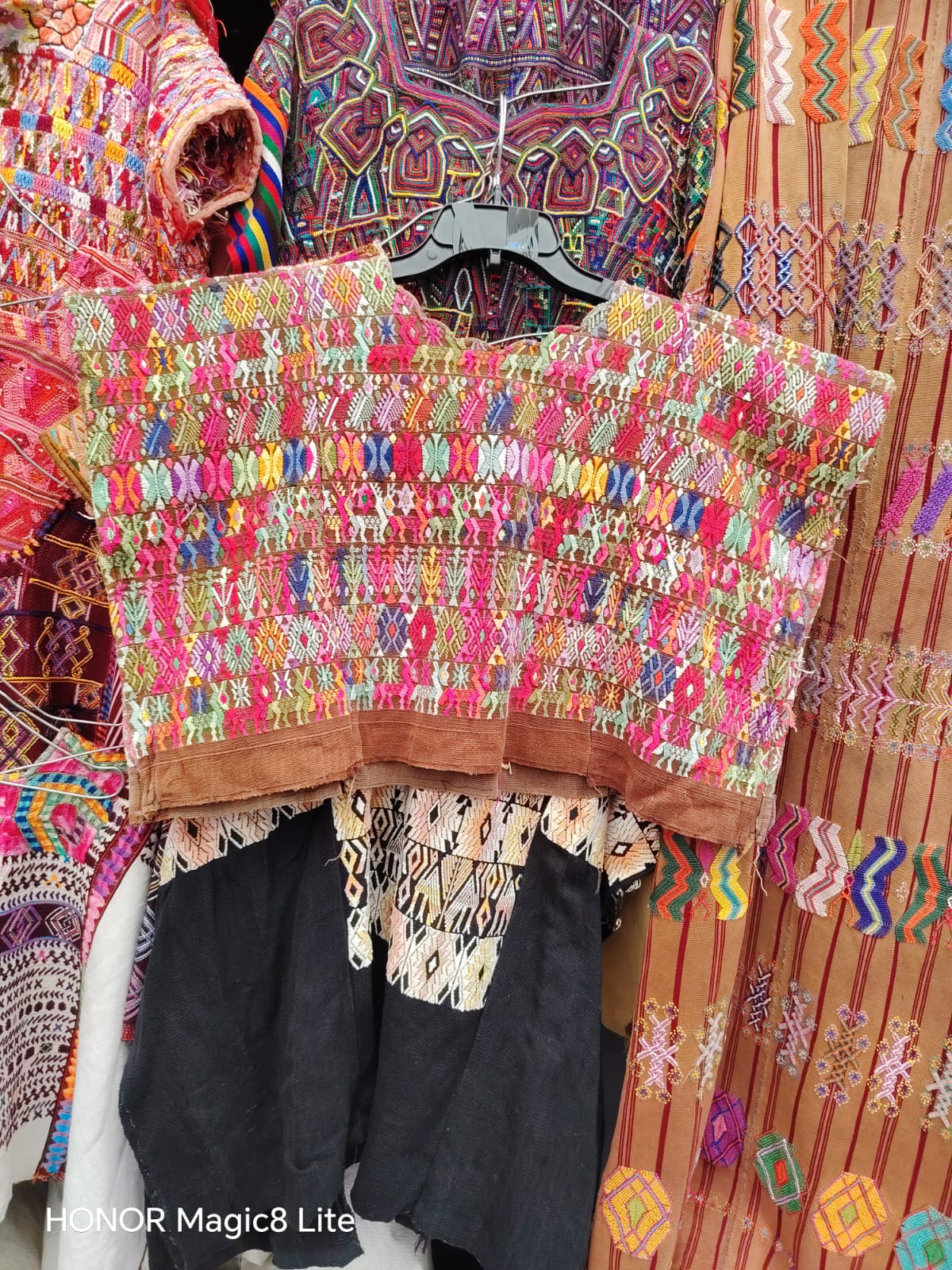 Colourful Coban huipil (Reserved for Sarah)