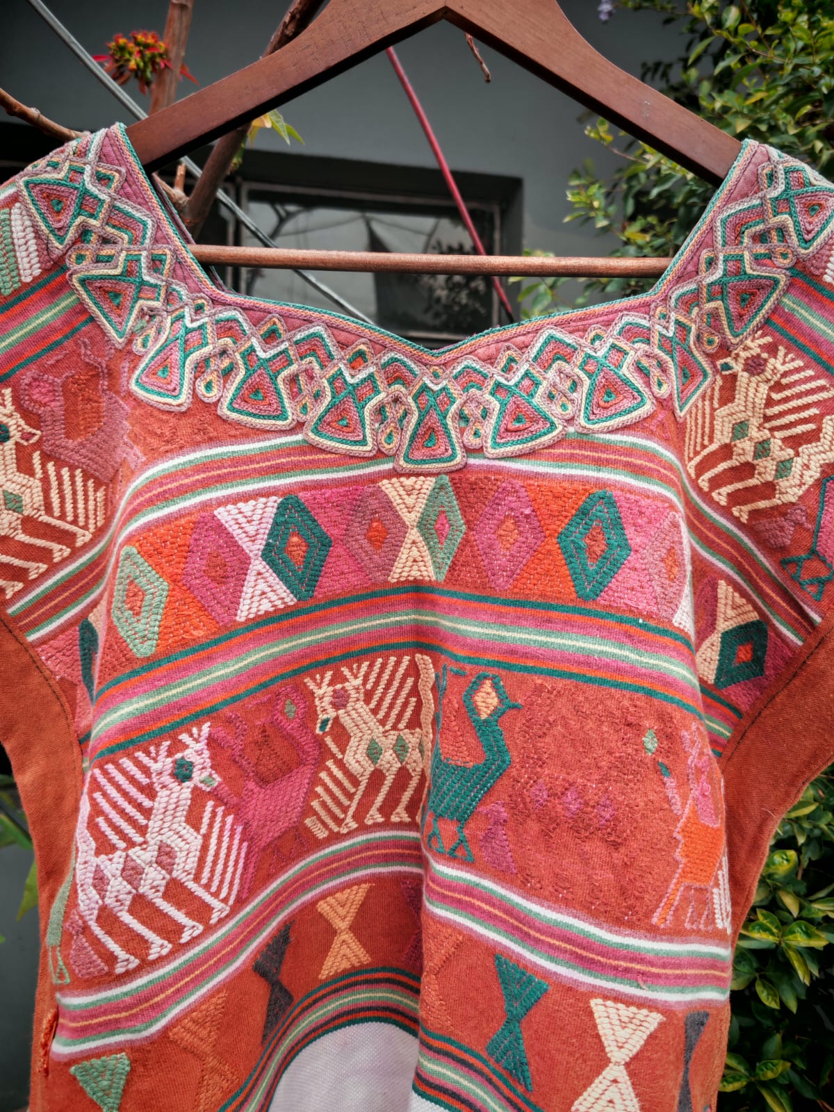 Coral Nebaj huipil (reserved for Sarah)