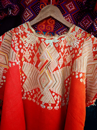 Two fabulous Chichi huipiles for Gillian