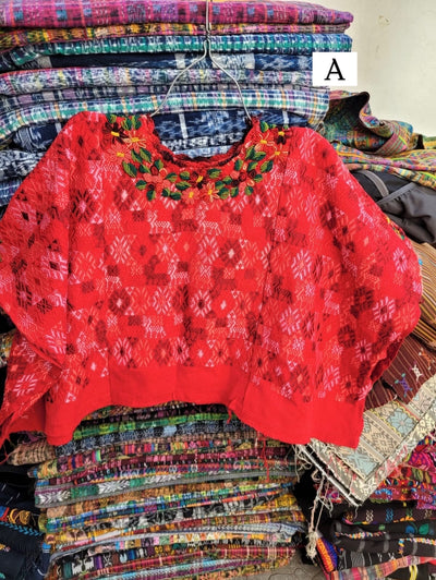 Red Coban huipil (reserved for Myriam)