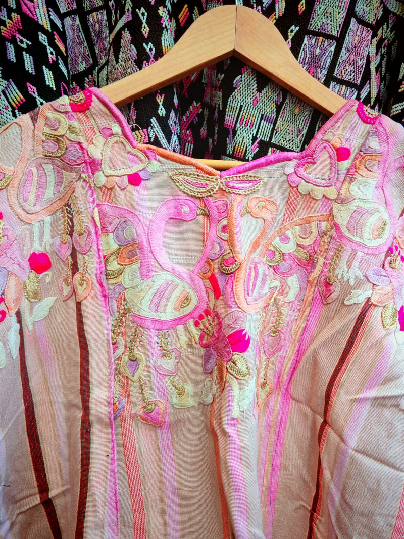 Pink Chichi huipil (Reserved for Myriam)