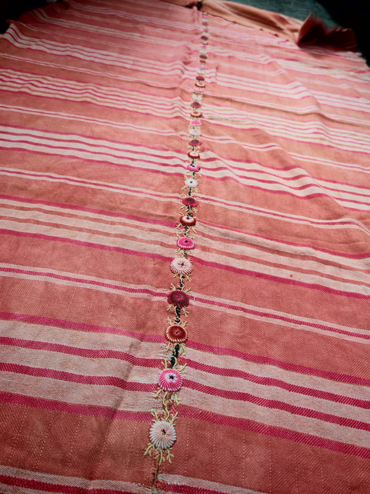 Coral corte with randa (reserved for April)