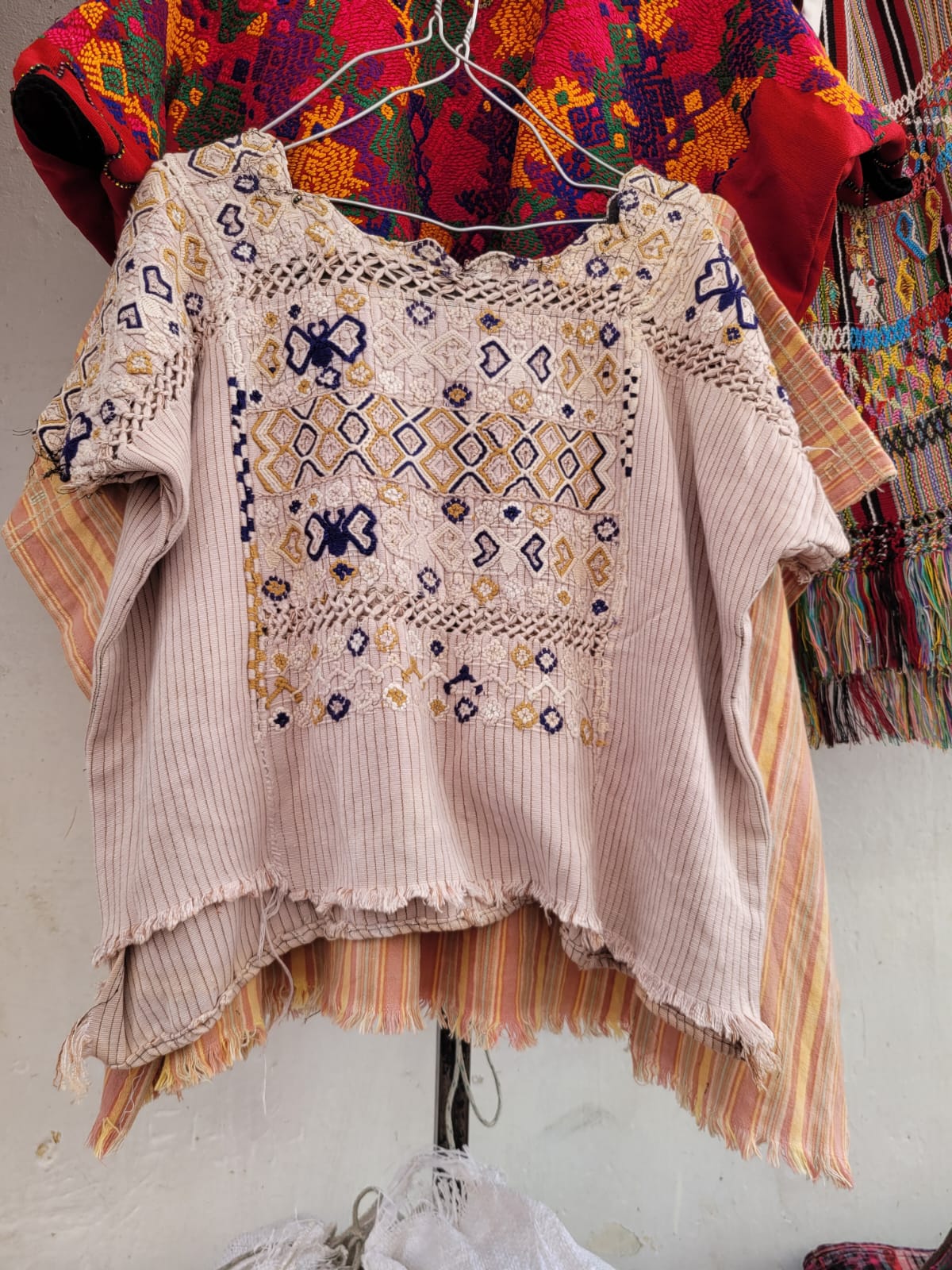 Blush Colotenango huipil for Elise