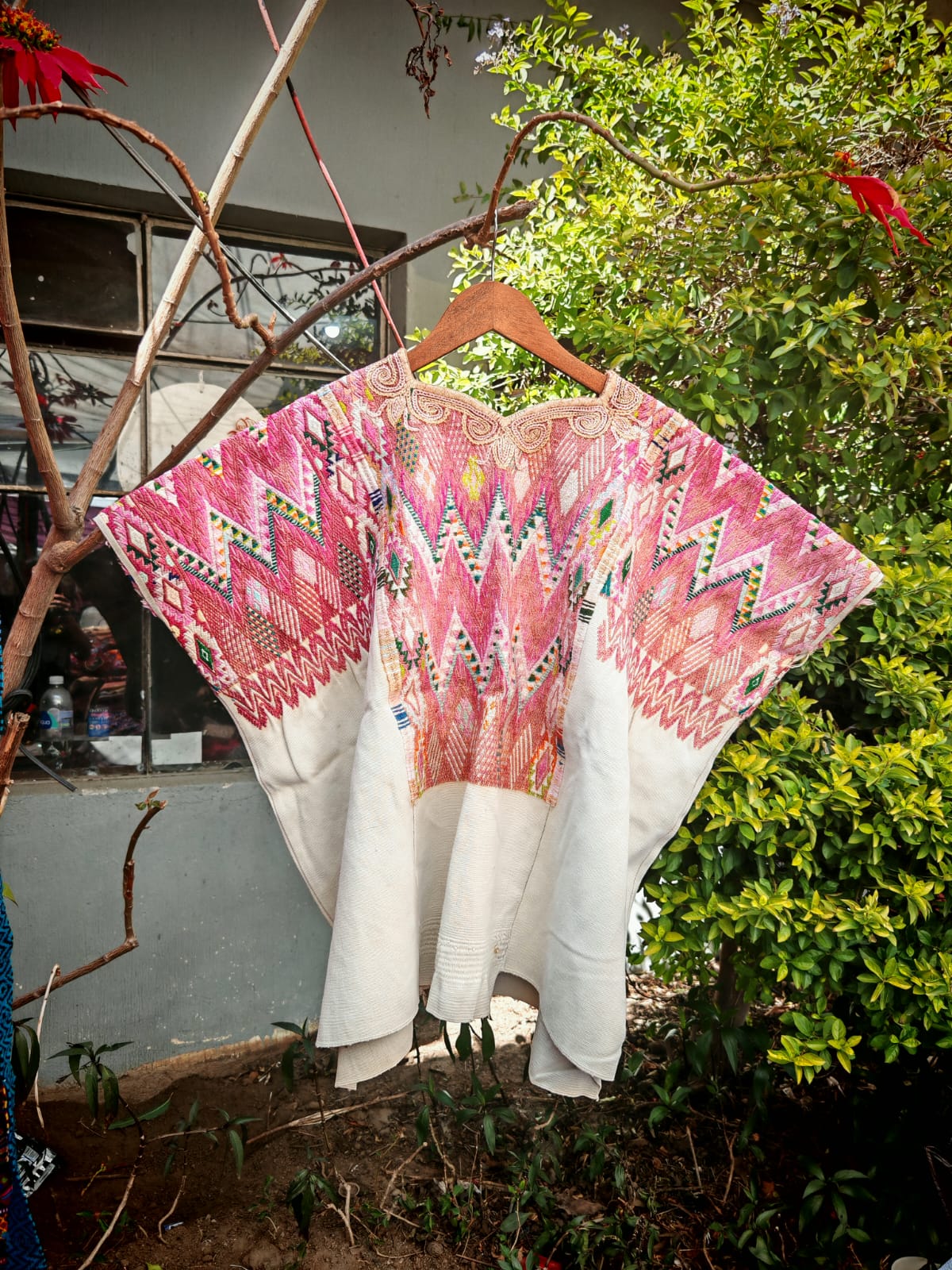 2 pink Chichi huipiles for Anne