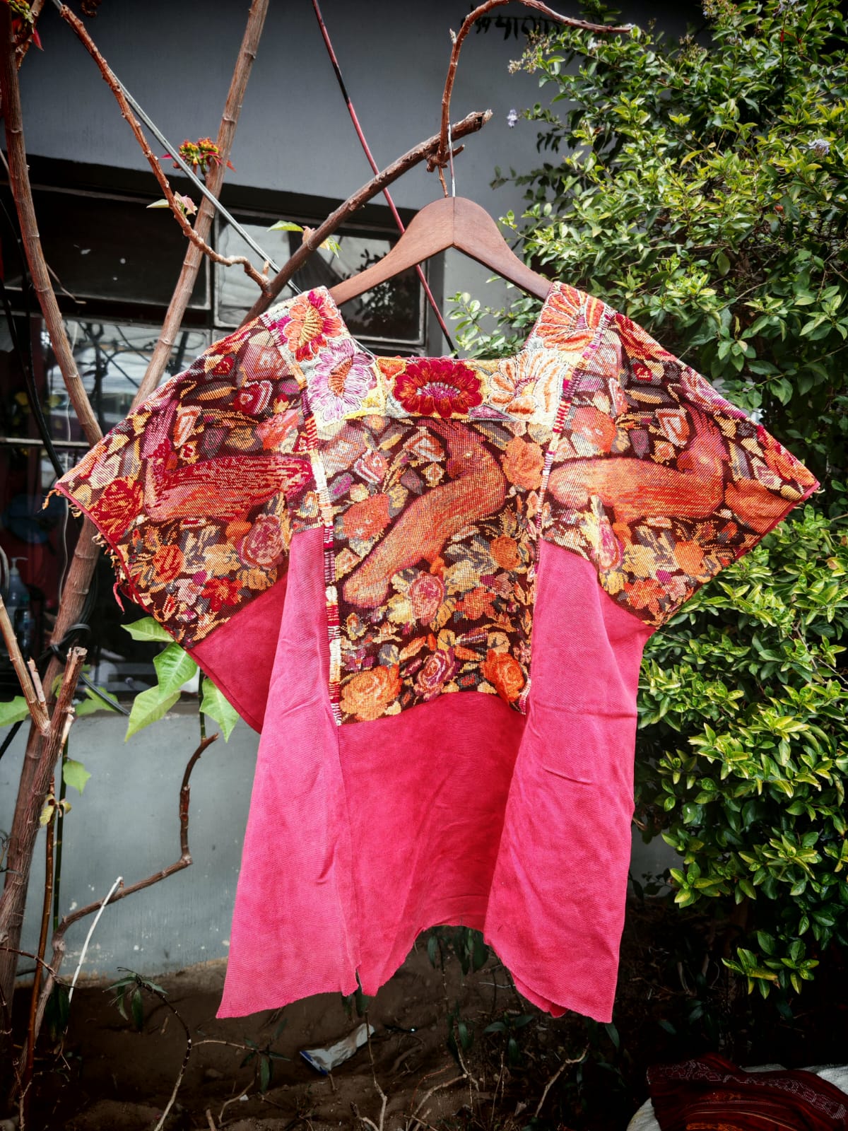 Pink Chichi huipil (Reserved for Josepha)
