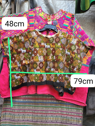 Autumn Coban huipil for April