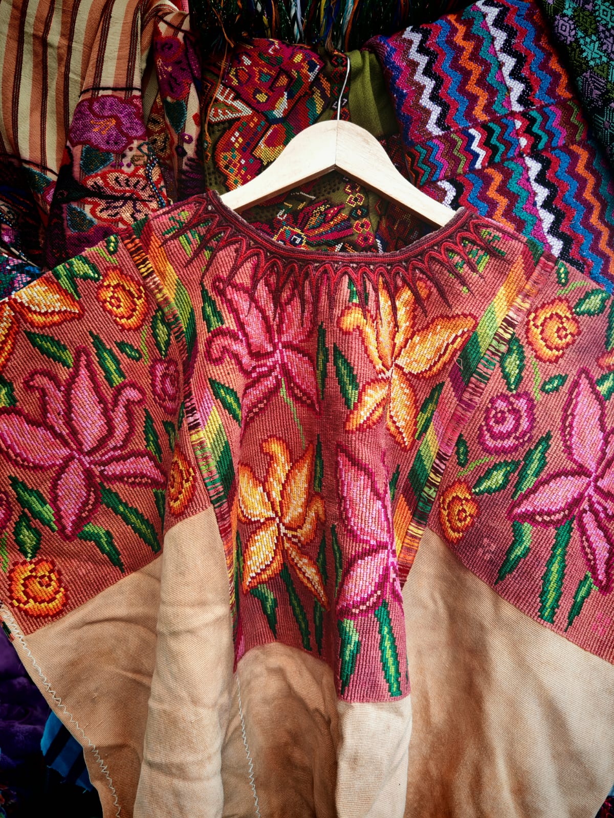 Floral Chichi huipil for Myriam