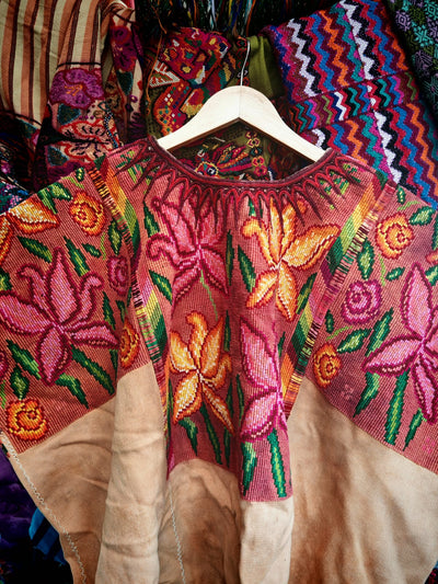 Floral Chichi huipil for Myriam