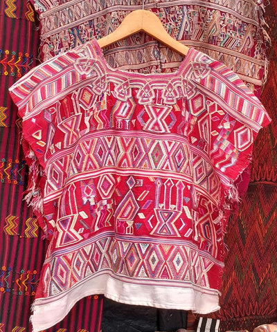 Red party Nebaj huipil