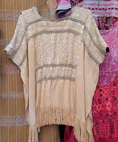 Cream Colotenango huipil