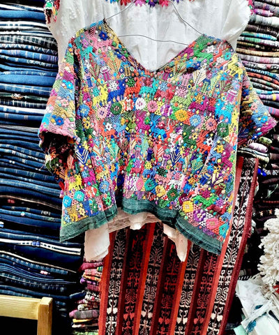 Colorful Coban huipil