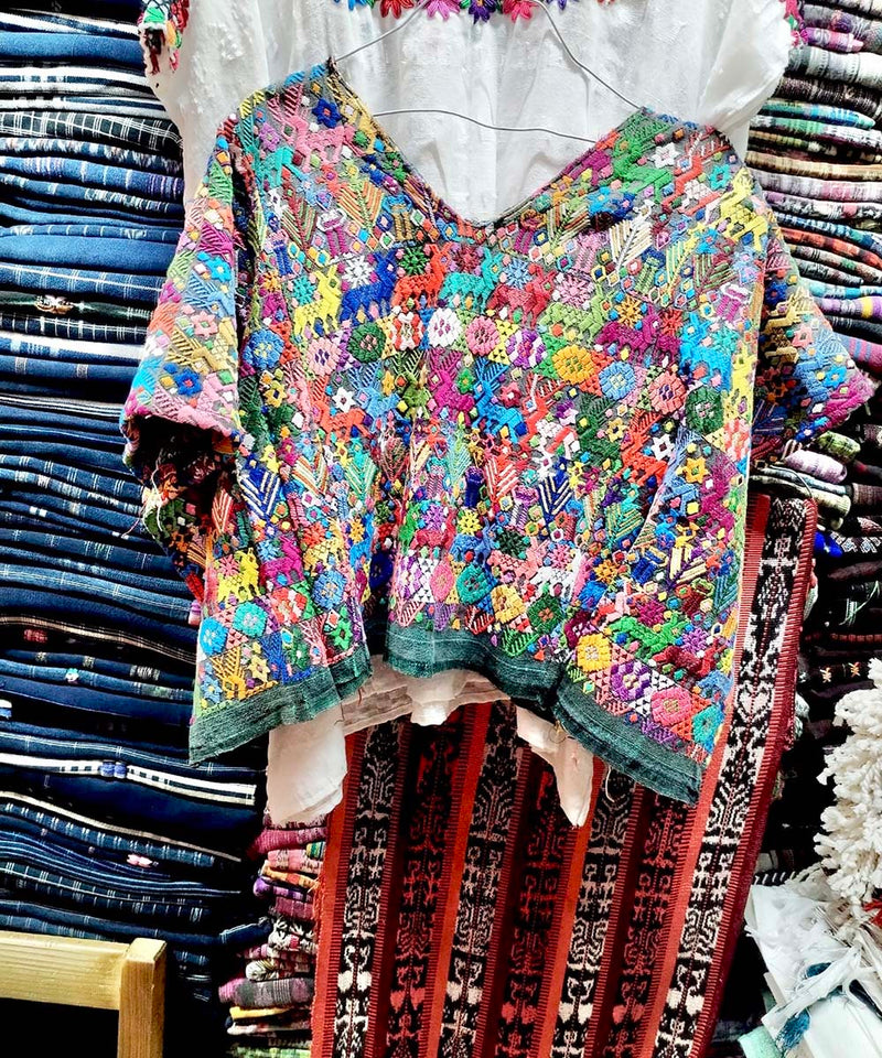 Colorful Coban huipil