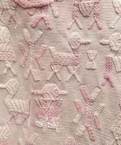 Blush pink Nebaj huipil