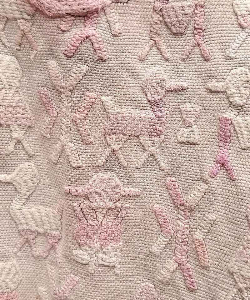 Blush pink Nebaj huipil
