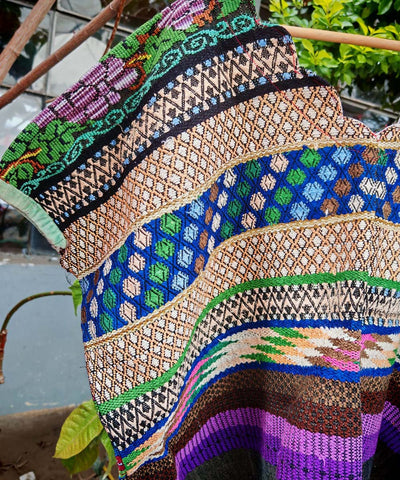 Colorful Comalapa huipil