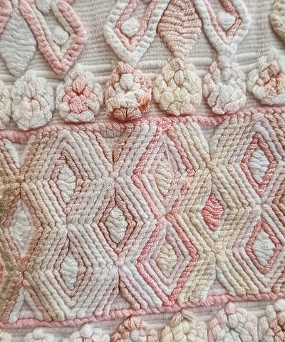 Blush pink Colotenango huipil