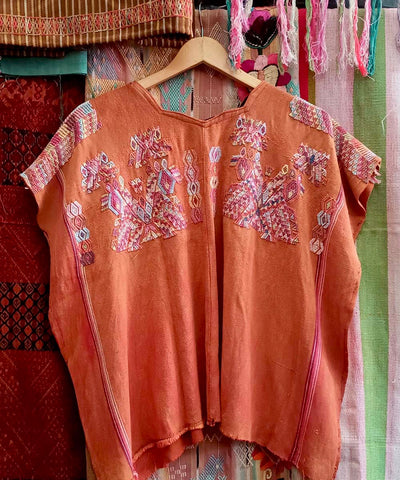 Caramel Chajul huipil