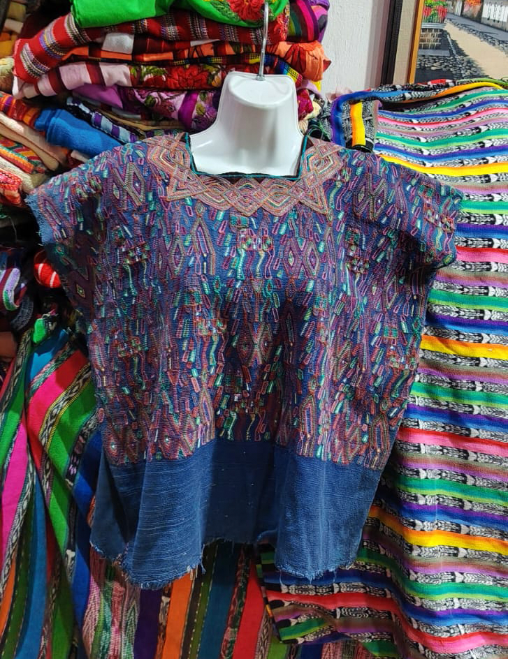Blue Nebaj Huipil #8-158