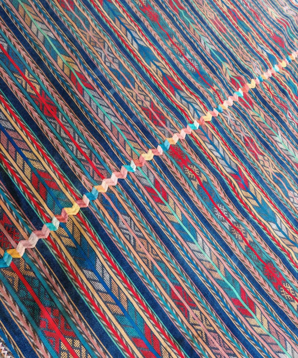 Blue and Red Zunil corte