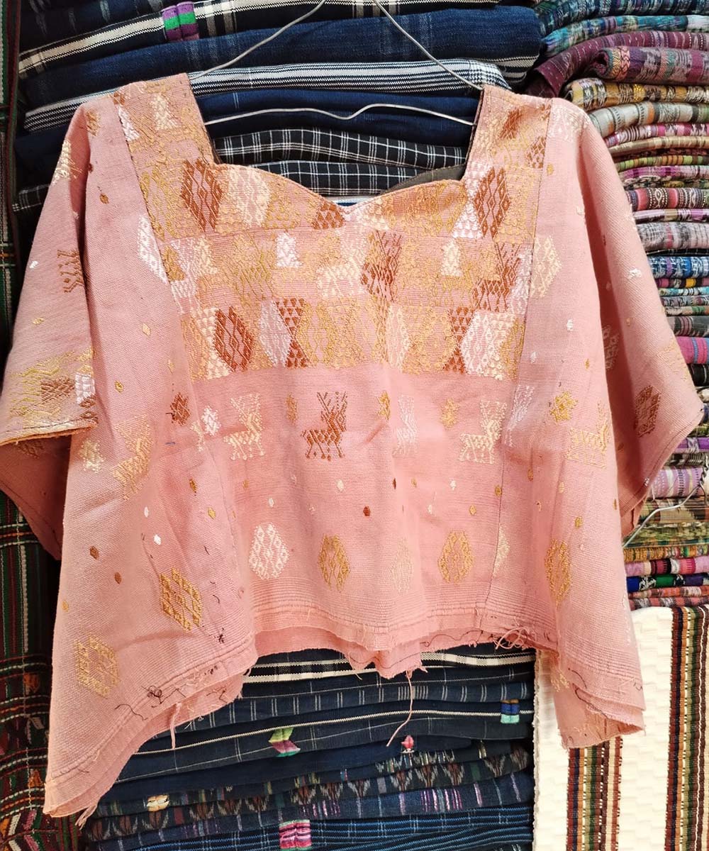 Warm Pink Coban Huipil