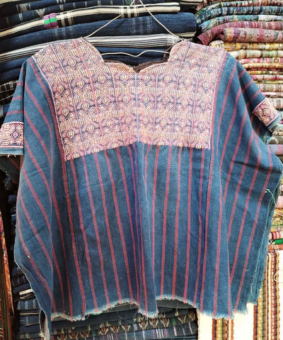 Indigo Xejuyub huipil