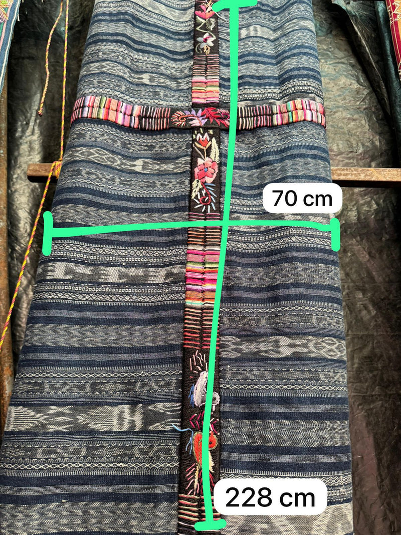 Indigo ikat Chichicastenango corte #5-71