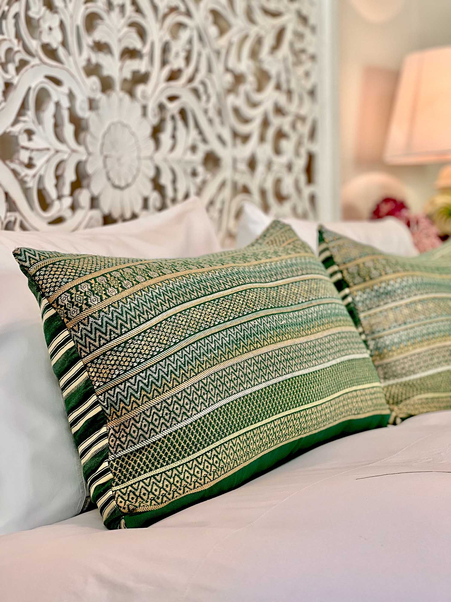 Green Comalapa Pillow