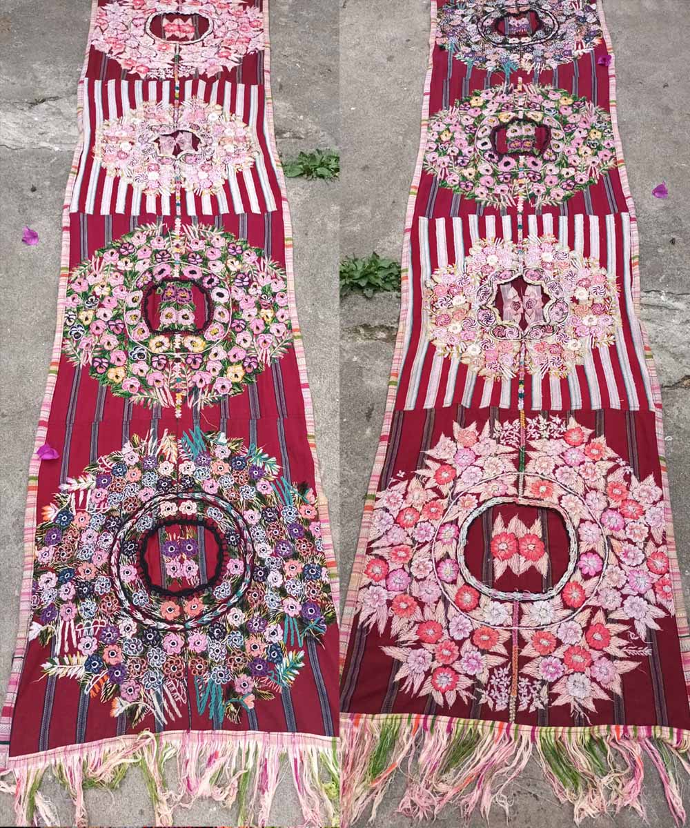 Vintage Guatemalan huipil textile 