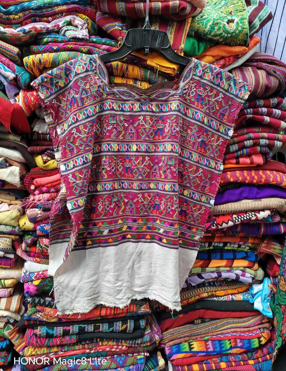 Traditional red Nebaj huipil Nebaj huipil #4-21