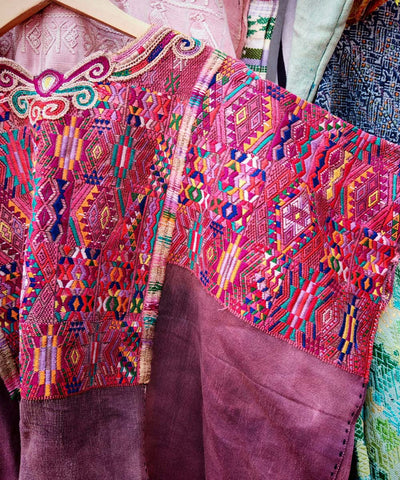 Chichi huipil in Mulberry