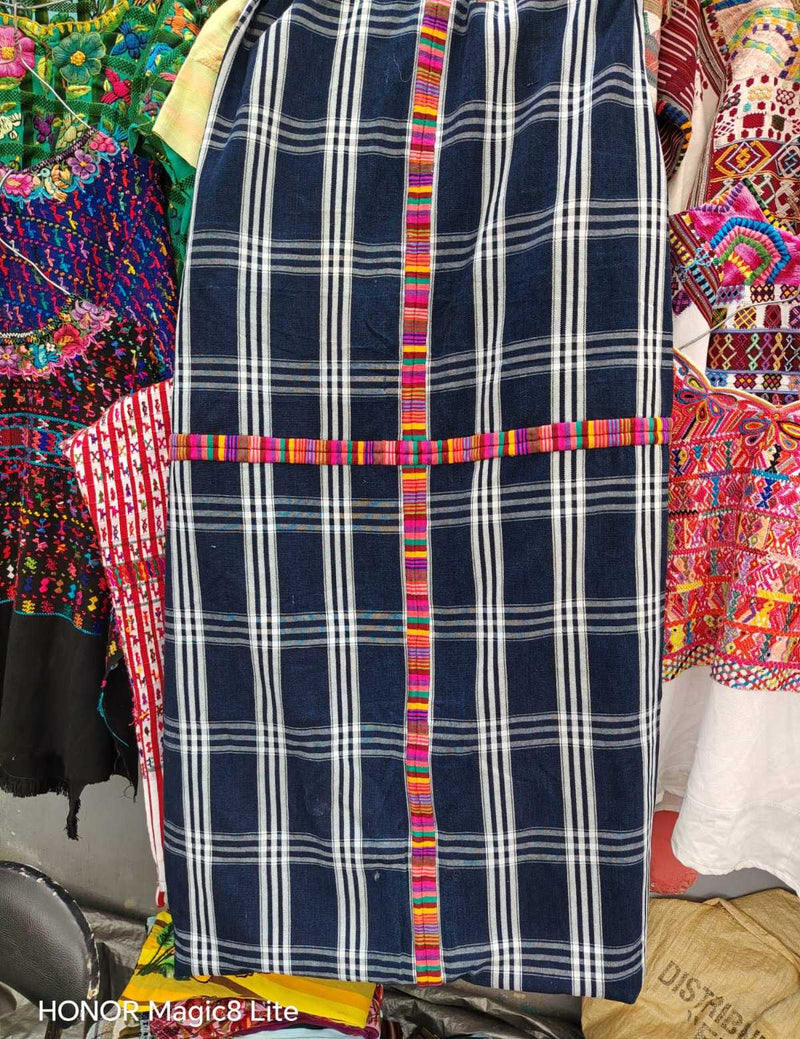 Dark indigo Chaurancho corte #6-63