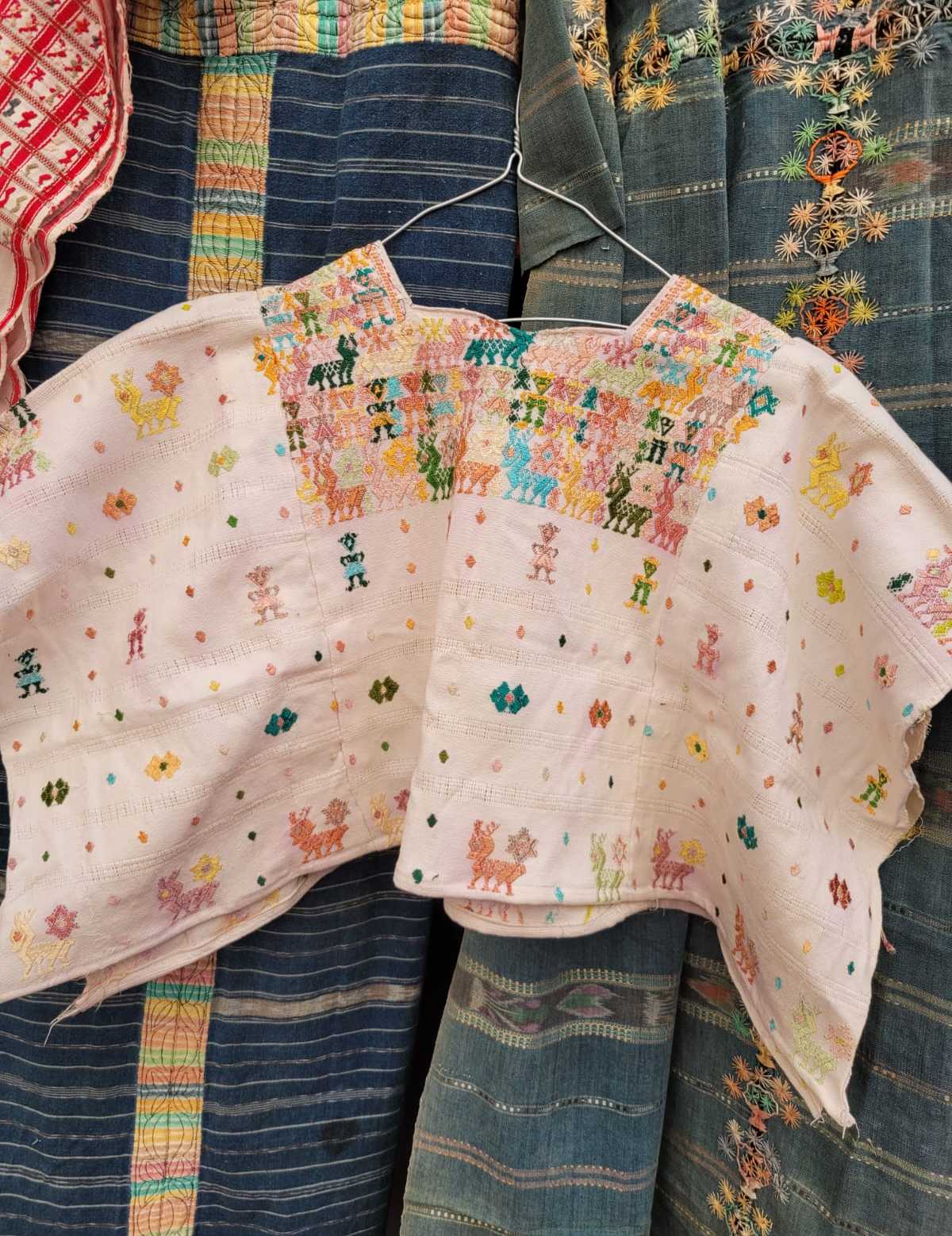 Blush Coban huipil #2-30