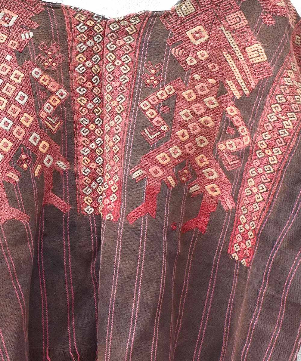 Vintage Guatemalan huipil textile 