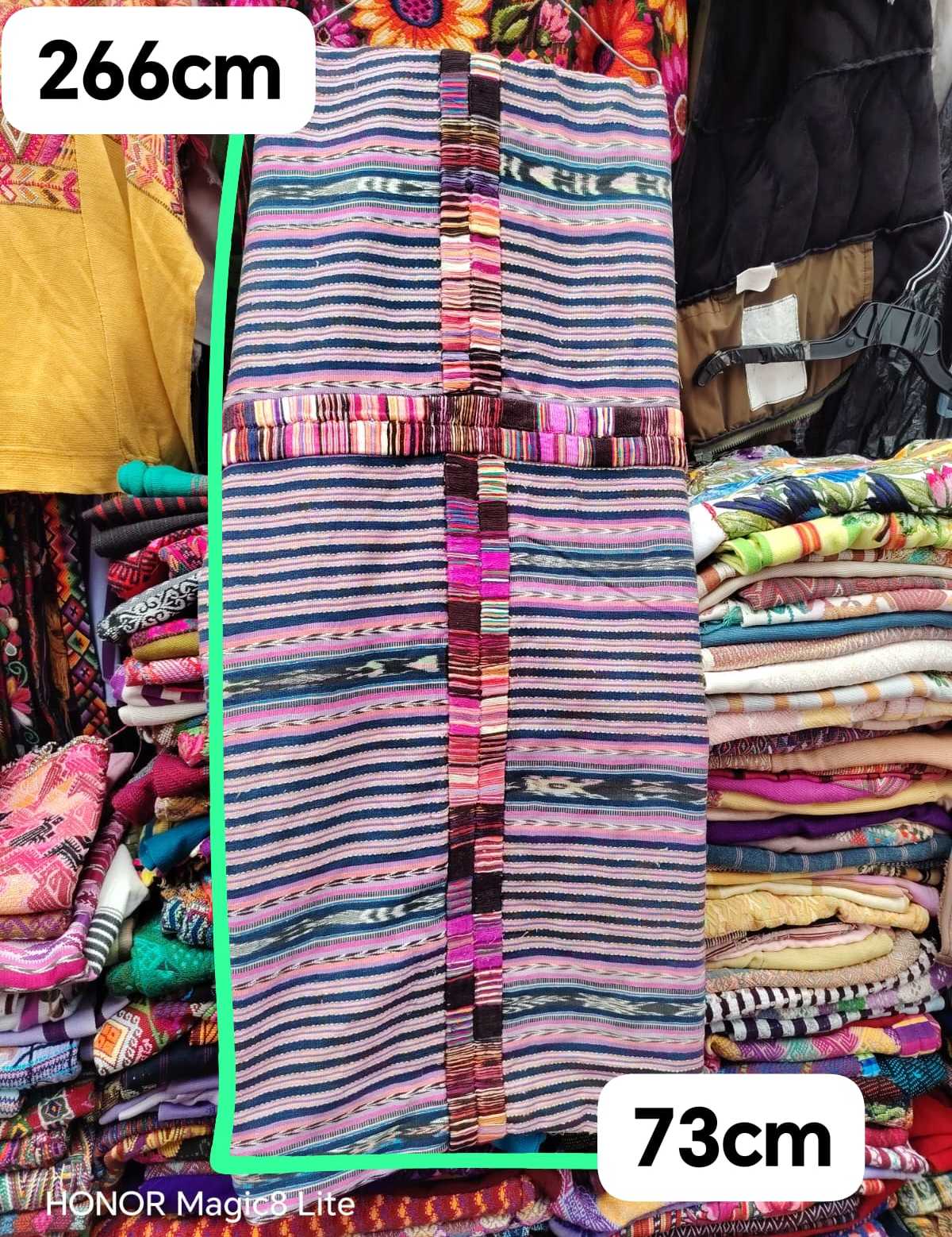 Lilac Ikat Chichicastenango corte #4-156