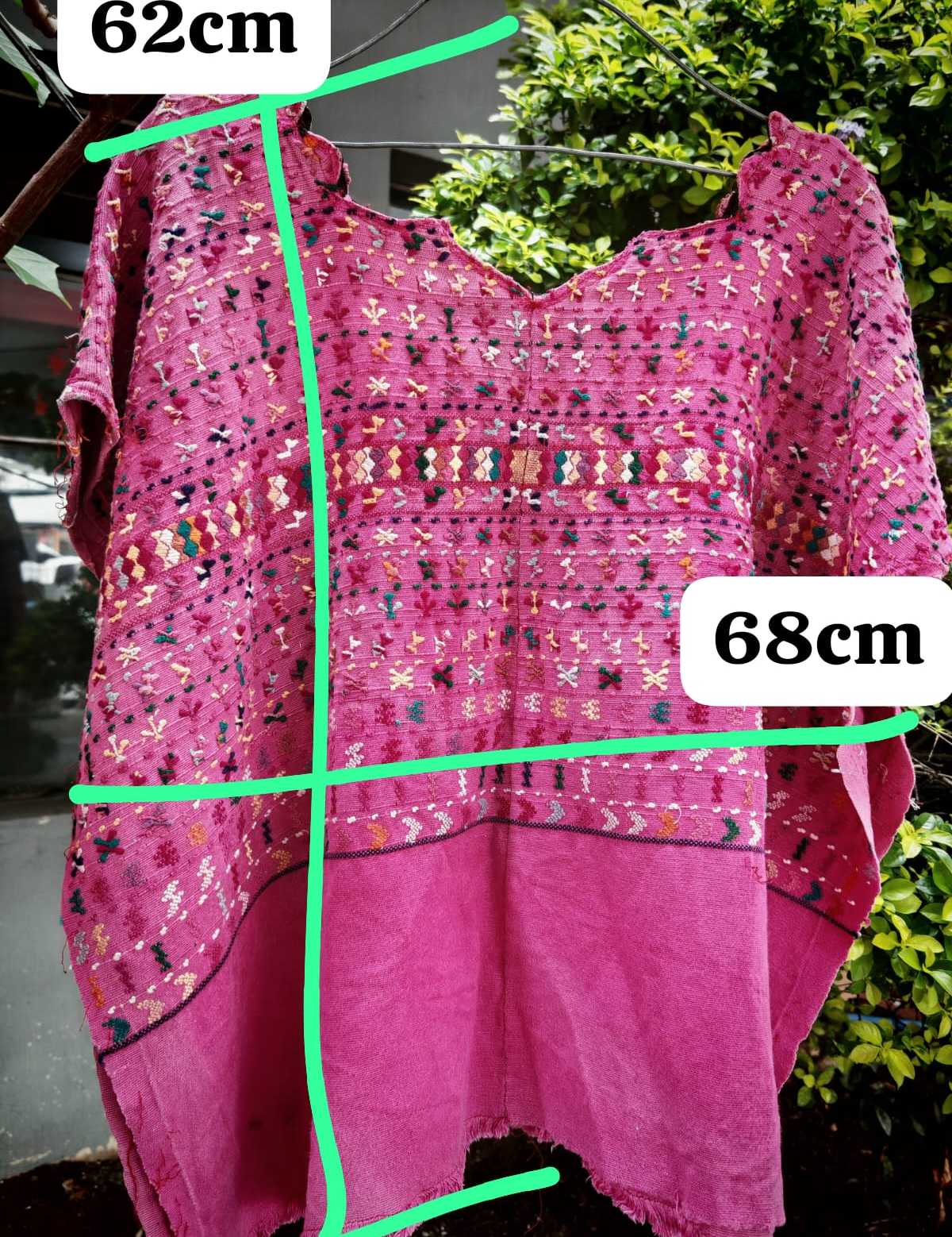 Hot Pink San Lucas Huipil #6-269
