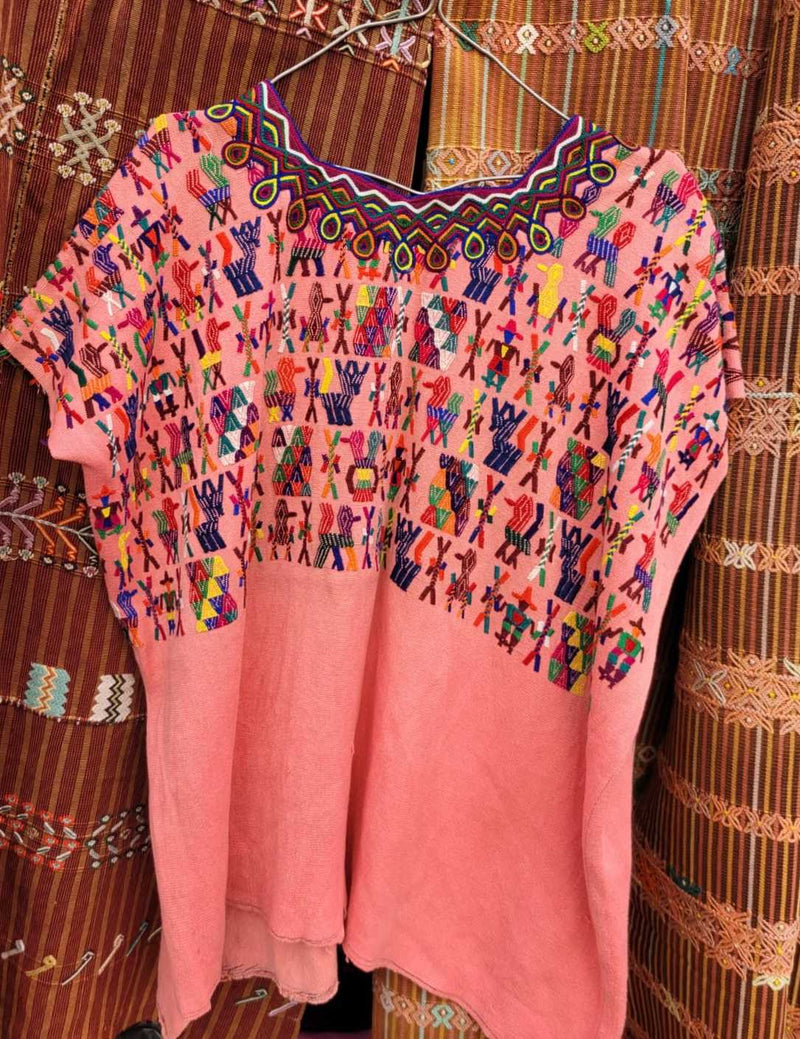 Coral Nebaj huipil #2-76
